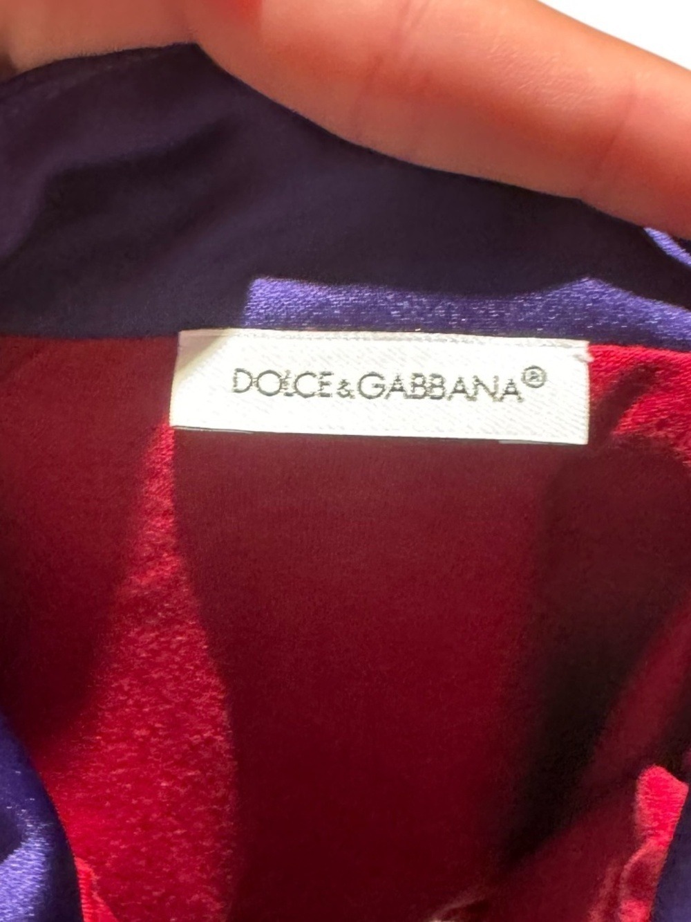 DOLCE & GABBANA DNA satin embellished floral bomber jacket - size 3 - Picture 10 of 10